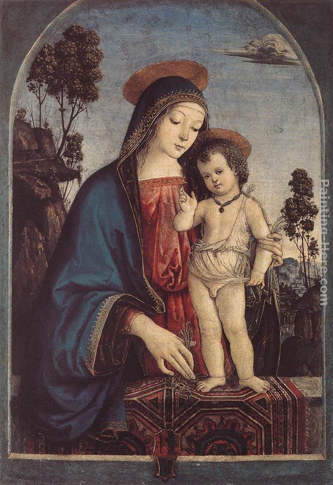Bernardino Pinturicchio The Virgin and Child